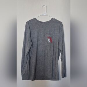 State of Mine Florida Sunshine State Long Sleeve Gray Graphic Tee XL